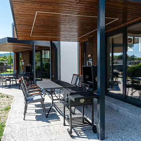Tranquil Luxe Thermal Escape Mobile - Premium Mobile With Terrace Prázdninový dům